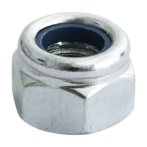 TIMCO Nylon Insert Nuts Type P DIN982 Silver - M8