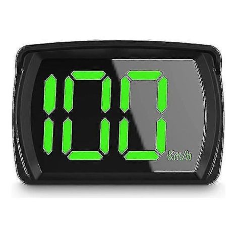 Dernier compteur de vitesse numérique GPS HUD Plug & Play pour toutes les voitures, grande police, km/h, mph, accessoires auto [DB] (1/4)