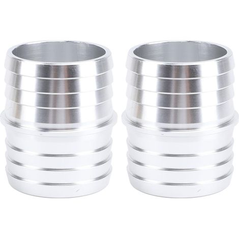 1-1/2 à 1-1/2 pouces de tuyau de bombe Barb Splice Coupleur, Radiateur en alliage en aluminium Réparation de la chaleur Intercolle (1/5)