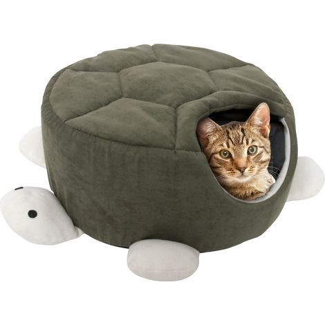 K&F CAMA CUEVA TORTUGA 45 X 18 CM, VERDE