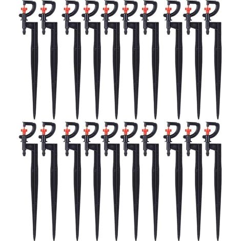 30 gouttes d’irrigation de type G Arroseurs rotatifs à 360 degrés, buses d’arrosage pour pelouse et jardin. (1/5)