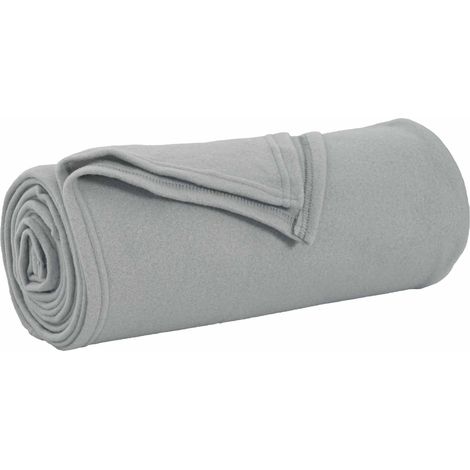 Coperta Grigio 200 x 150 cm Panno vidaXL