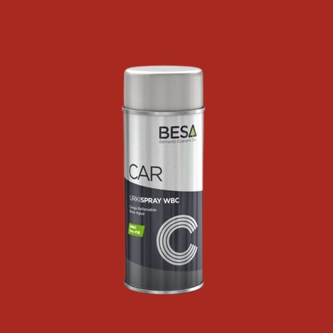 Bombe de peinture bi composant Rouge Feu RAL 3000 Mat