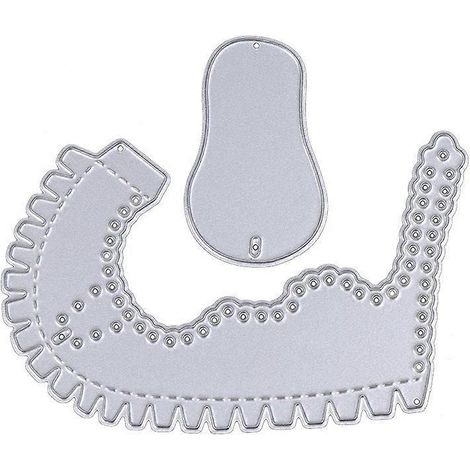 Stanzformen für silberne Babyschuhe – DIY-Bastelideen für Thanksgiving – Bastelbedarf