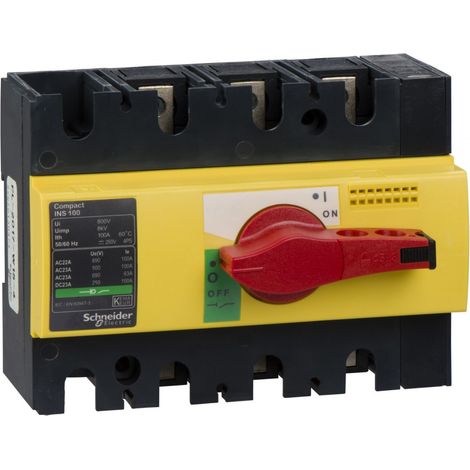 interrupteursectionneur Interpact INS100 3P 100 A (28924) (1/3)
