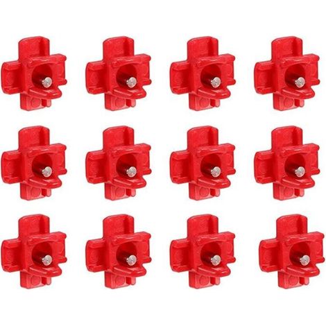 à Eau de volaille, Abreuvoir Automatique pour tétine de Poulet avec Montage latéral Horizontal, Abreuvoir pour Poulets deau, Lot de 12 (1/5)