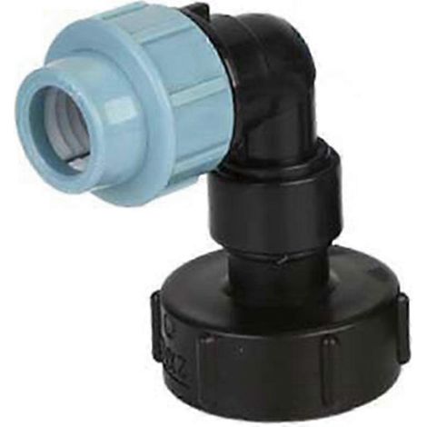 Raccord de tuyau d'eau pour réservoir IBC, adaptateur pour tuyau d'arrosage, outil de raccordement pour robinet domestique QinHai SZRH AC (1/5)