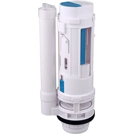 Vannes de chasse d'eau de rechange pour toilettes,Blanc,25 cm de hauteur (1/4)