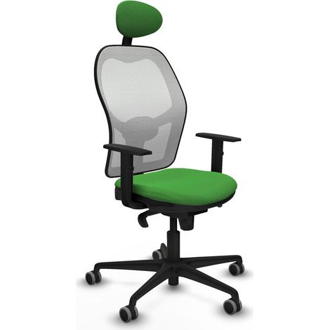 Sedia Ufficio con Poggiatesta Jorquera Piqueras y Crespo 1D036G1 Verde (1/5)