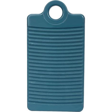 Mini asse per lavare in plastica con design a strisce ondulate e foro per appendere la biancheria intima - Ecologica (1/5)