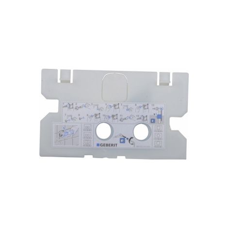 Plaque de commande WC Geberit U100/UP172 – Pour cuvette encastrée – Référence 241.343.00.1 – Installation facile et rapide (1/6)