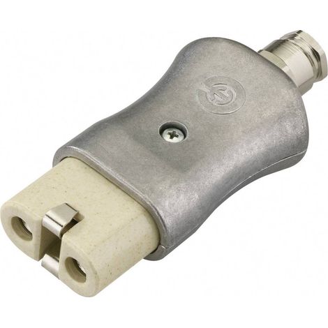 Connectique pour appareils chauffants série (connecteur réseau) 344 Kalthoff 344K/A/PG 840015 femelle, droit Nombre tot (1/2)
