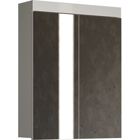 trendteam smart living Mobili, Legno, Bianco, 60 x 77 x 17 cm (1/5)