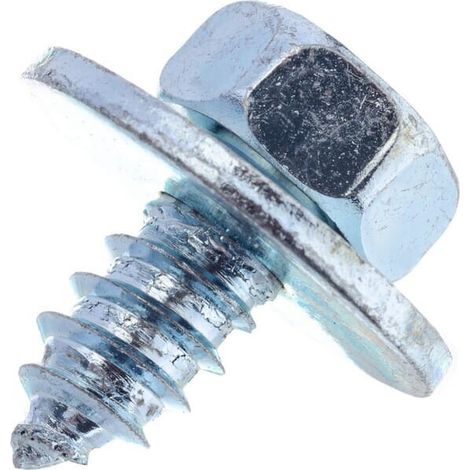 Vite autofilettante diametro6,3x13 mm testa esagonale 10 mm acciaio DIN6901 UNIVERSALE 69016313P100