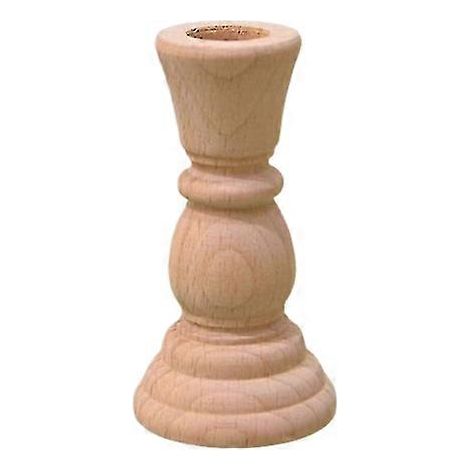 Bougeoirs en bois, trois tailles, conception robuste et durable (1/3)
