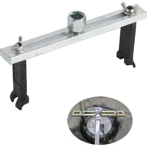 Fuel Tank Removal Wrench, Adjustable 23-190mm, Chrome-Vanadium Steel, Fuel Pump Repair, Vehicle (1/5)