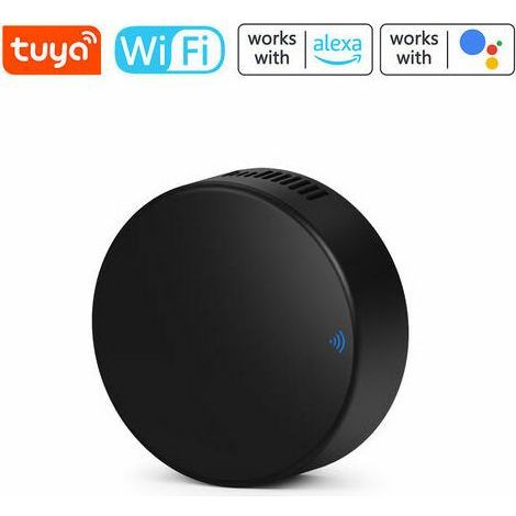 Universalfernbedienung mit WLAN, Infrarot und Funk – Alles in einem: Kabelloser All-in-One-Controller, kompatibel mit Alexa und Google Home (Sprachsteuerung) (1/5)