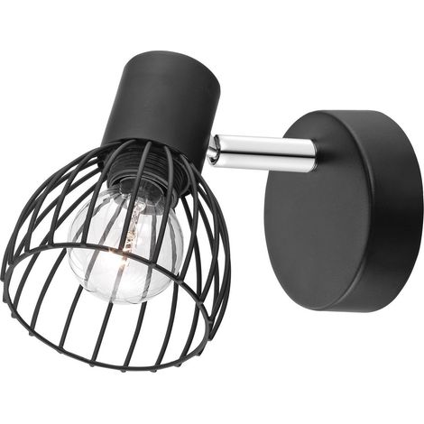 Merano Fairfield Spot Simple Métal Noir Mat LED E14