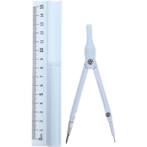 BETOOKY Ensemble multifonctionnel bleu comprenant compas, stylo (1/5)