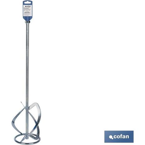 Varilla mezcladora para mortero M14 (Ø140x600mm) COFAN 50001265 (1/4)