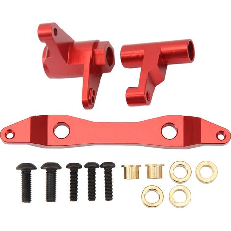 Hochfeste Aluminium-Lenkbaugruppe für Redcat Racing Shredder 1/6, leicht und langlebig. (1/5)