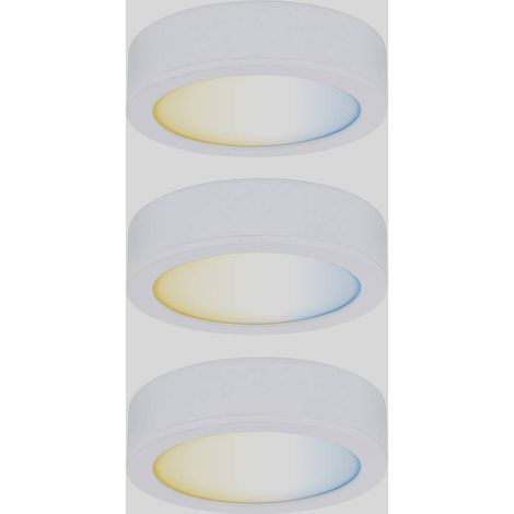 Paulmann CC Start Disc Lampada sottopensile Kit da 3 2.10 W Bianco caldo Bianco (1/5)