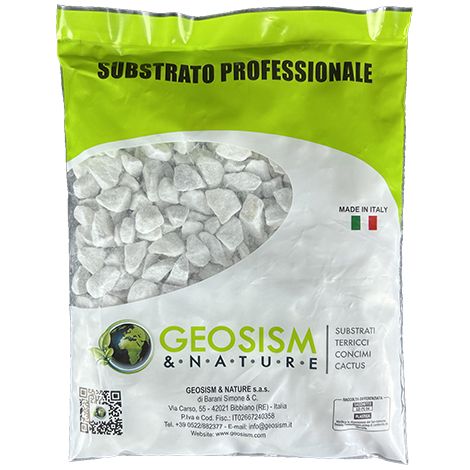 Graniglia di marmo bianco 12/16 mm (1 kg) (1/2)
