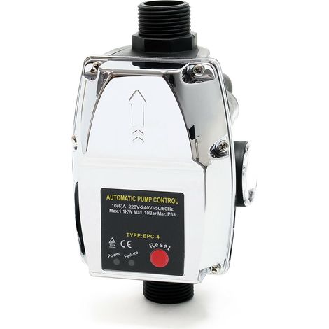 Pressostato epc-4 230v monofase controllo pressione pompa acqua sanitaria 160000472