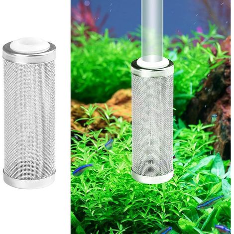 Lot de 2 filtres d'aquarium - Protection de filtre pour aquarium - 12 mm - Housse de protection pour aquarium (1/5)