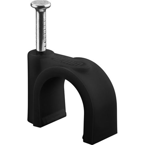 Goobay 64684 abrazadera para cable Negro 100 pieza(s)