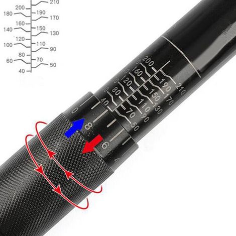Automotive tire pre-torque wrench, manual repair kilogram torque wrench, torque quick ratchet socket wrench tools (1/4)
