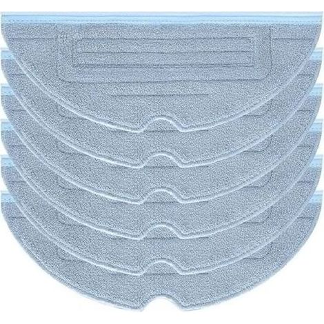 6pcs Serpillière pour Roborock S7 Pro Ultra S7 MaxV Ultra S7 Plus S7 Max Pièces de Rechange Accessoires pour Roborock S7 T7s T7s Plus Robot Aspirateur (1/5)