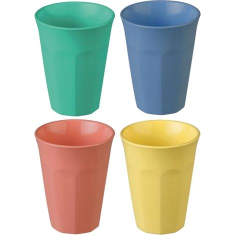 Juego de 4 vasos de 300 ml - Nora - Koziol