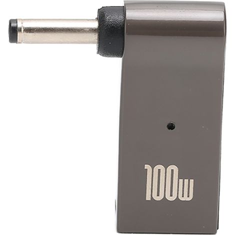 Adaptateur PD vers DC pour Lenovo PD 100W 5A USB C femelle vers mâle, adaptateur ordinateur portable en alliage d'aluminium 3.5x1.35mm (1/5)