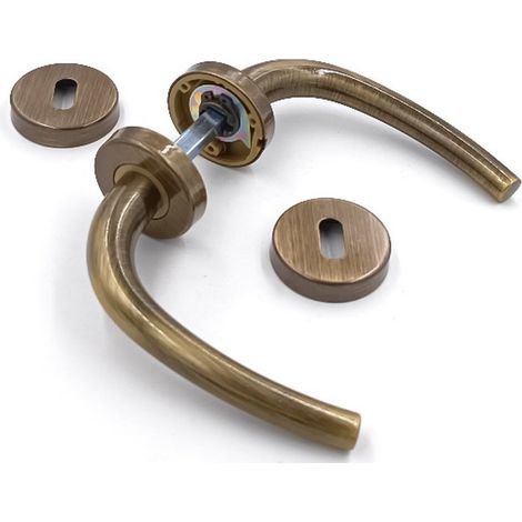 MANIGLIA GPB MILENA RB8 BRONZATO (ZAMA) (1/4)