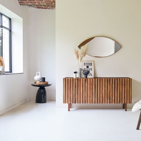 Buffet en bois de manguier Milo 164 cm (1/5)