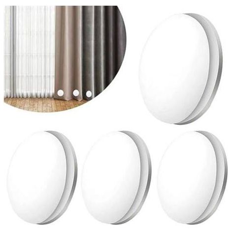 Magnetische Gewichte für Duschvorhang – 4 Paare, stabile und wasserdichte Befestigung, ideal für Vorhänge und Tischdecken