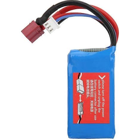 Batterie pour jouet télécommandé 7.4 V 1500 mAh. compatible avec les voitures télécommandées A959-B. A969-B. A979-B et K929-B. (1/5)