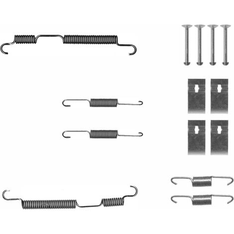Kit d'accessoires, mâchoire de frein Textar 97048700 KIA