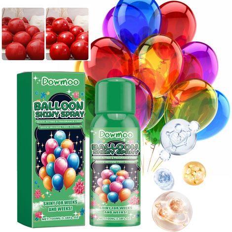 Balloon anti-fading polishing spray, evenly sprayed to enhance the shine of balloon surfaces -- 100ml -- BIEMMEDUE (1/5)