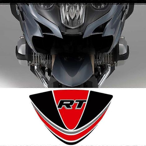 Autocollants R 1250 RT pour BMW R1250RT R1250 : protections latérales, valises, coffre, genoux, réservoir, emblème, logo – R1250RT (noir) (1/5)