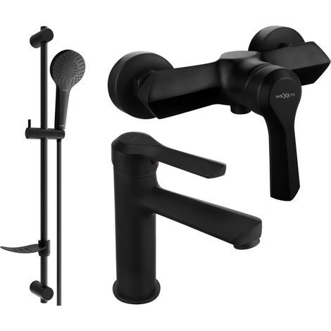 Mexen Sabre DF05 conjunto de ducha, negro - 72104DF05-70 (1/4)
