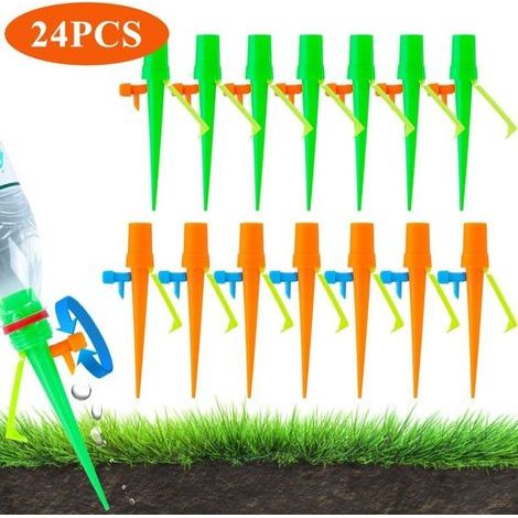 Système d'irrigation goutte à goutte automatique réglable, système d'arrosage en 72 pièces pour bonsaïs, jardinage intérieur et extérieur, idéal pour un arrosage précis et sans gaspillage d'eau (1/5)