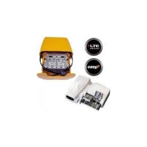KIT ALIMENTATION + AMPLIFICATEUR DE MAT CONNECTIQUE 'EASY F'' TV TNT (1/2)