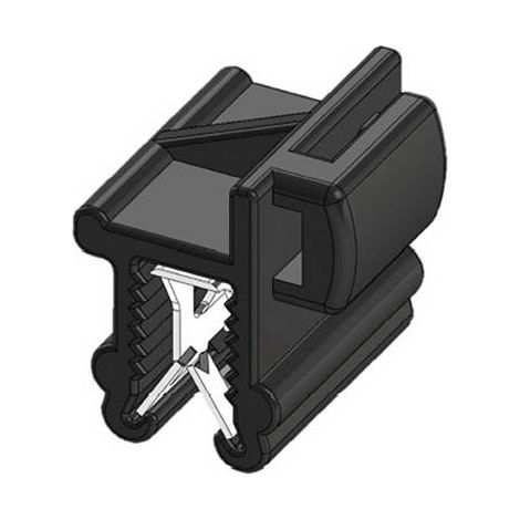 WKK 50097 Serre-câble 200 mm 4.80 mm noir Faisceau de câbles sur le côté du montage, stabilisé à la chaleur, résistant aux intempéries 1 pc(s) S325291 (1/2)