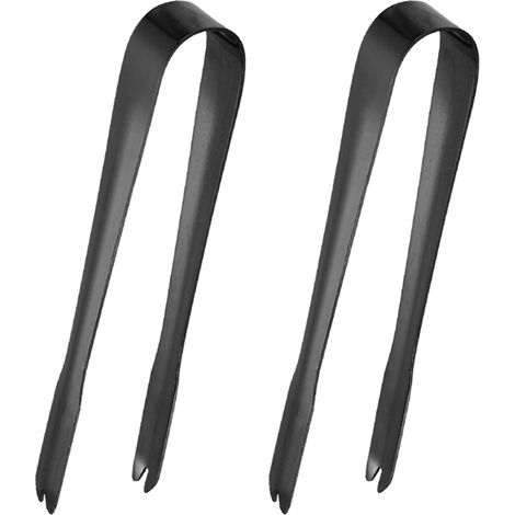 Pincettes À Glace - Acier Inoxydable 18/10 - Pour Seau À Glace Bar À Café Service Alimentaire - 2 Pièces (1/5)
