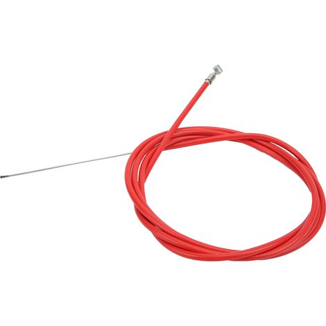 74,8 Zoll langes Hinterradbremskabel, rote Ersatzbremsleitung für Xiaomi M365 Elektroroller, kompatibles Ersatzzubehör (1/5)
