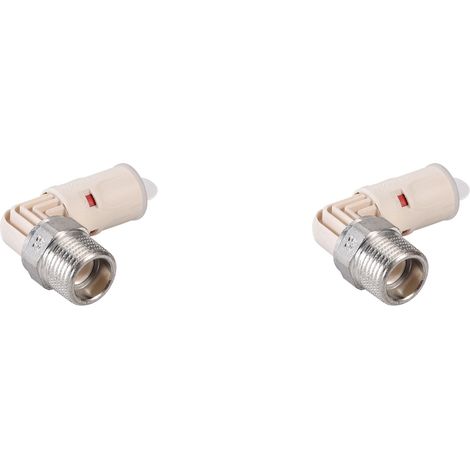 COMAP Coude instantané synthétiques mâle à visser pour tubes multicouche - 16x2 - 1/2 - Vendus par 2 - Raccords MultiSkin - 9092GP1612 (1/3)