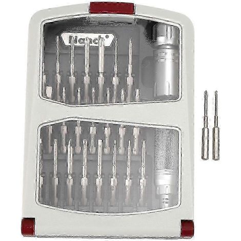 Kit d'outils de réparation magnétique précis avec tournevis électronique 22 en 1 pour ordinateur portable, smartphone et jouet (1/4)