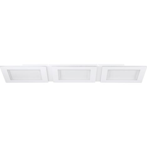 Plafoniera Contemporanea Padrogiano-Z Acciaio Bianco Luce Led Integrato 42,5W (1/2)